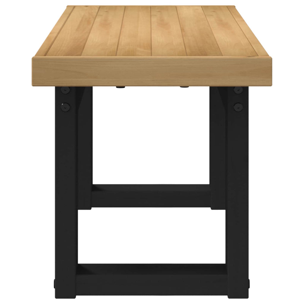 vidaXL Ławka jadalniana NOAIN 120 x 41 x 45 cm Lite drewno sosnowe