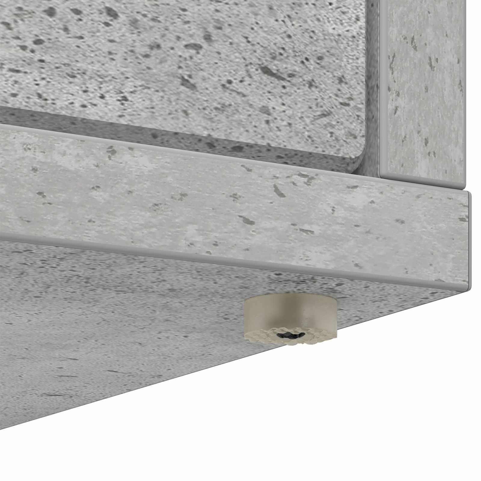 vidaXL Koty Dom Betonowy 51 x 30 x 42,5 cm Materiał drewnopochodny