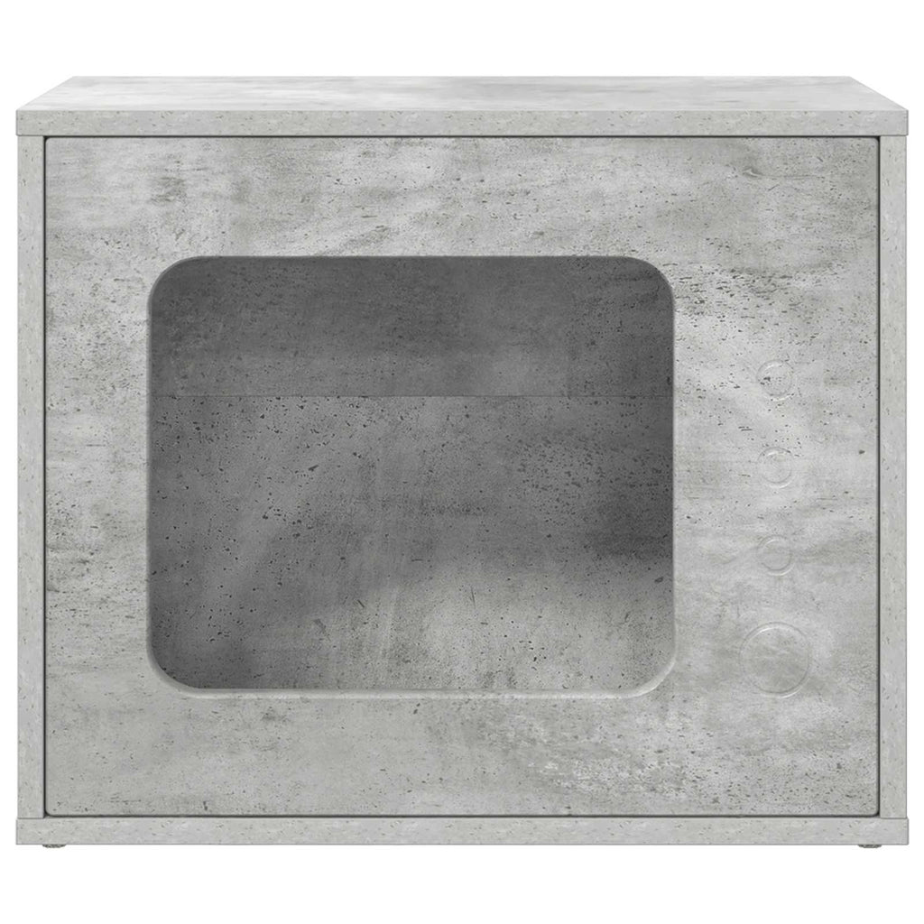 vidaXL Koty Dom Betonowy 51 x 30 x 42,5 cm Materiał drewnopochodny