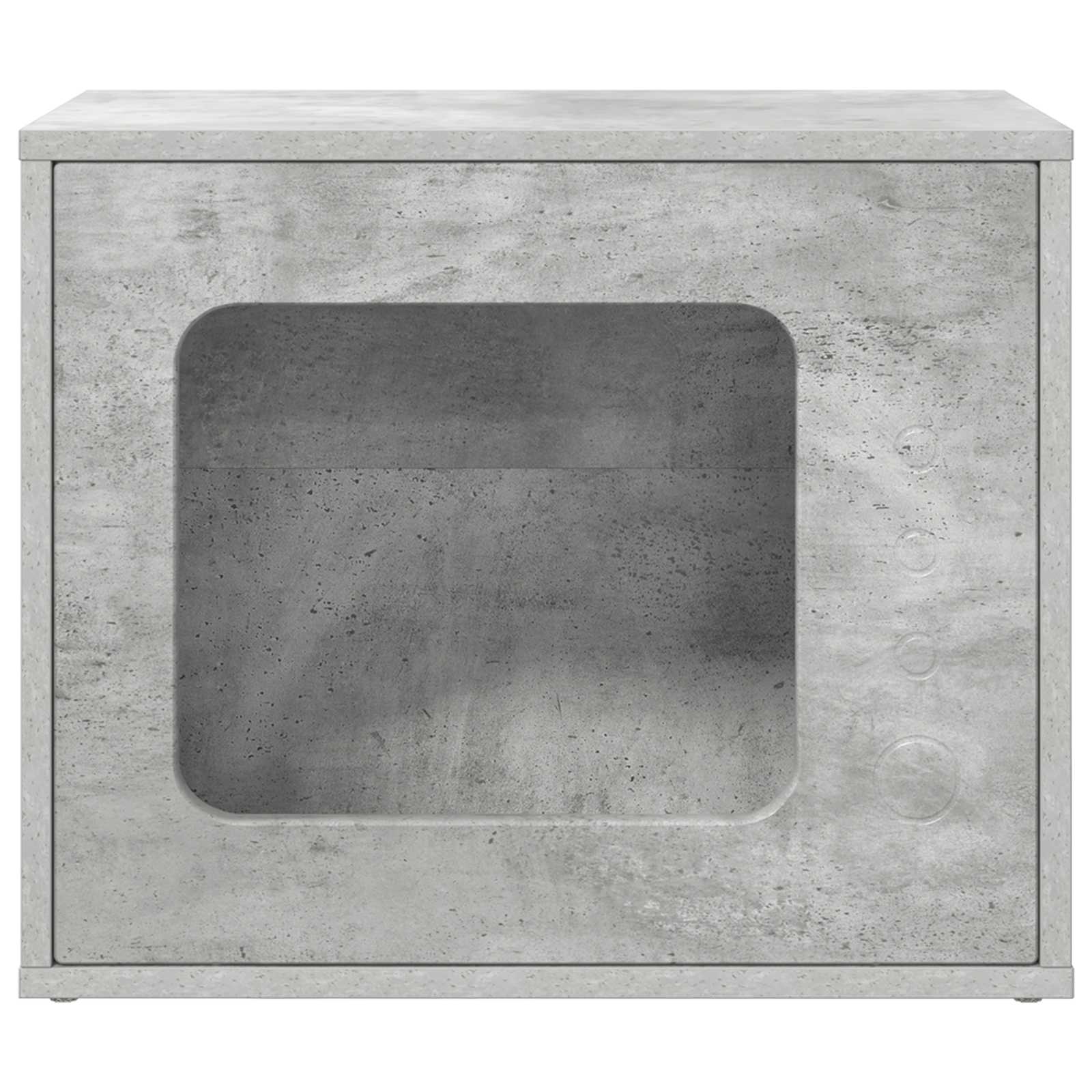 vidaXL Koty Dom Betonowy 51 x 30 x 42,5 cm Materiał drewnopochodny