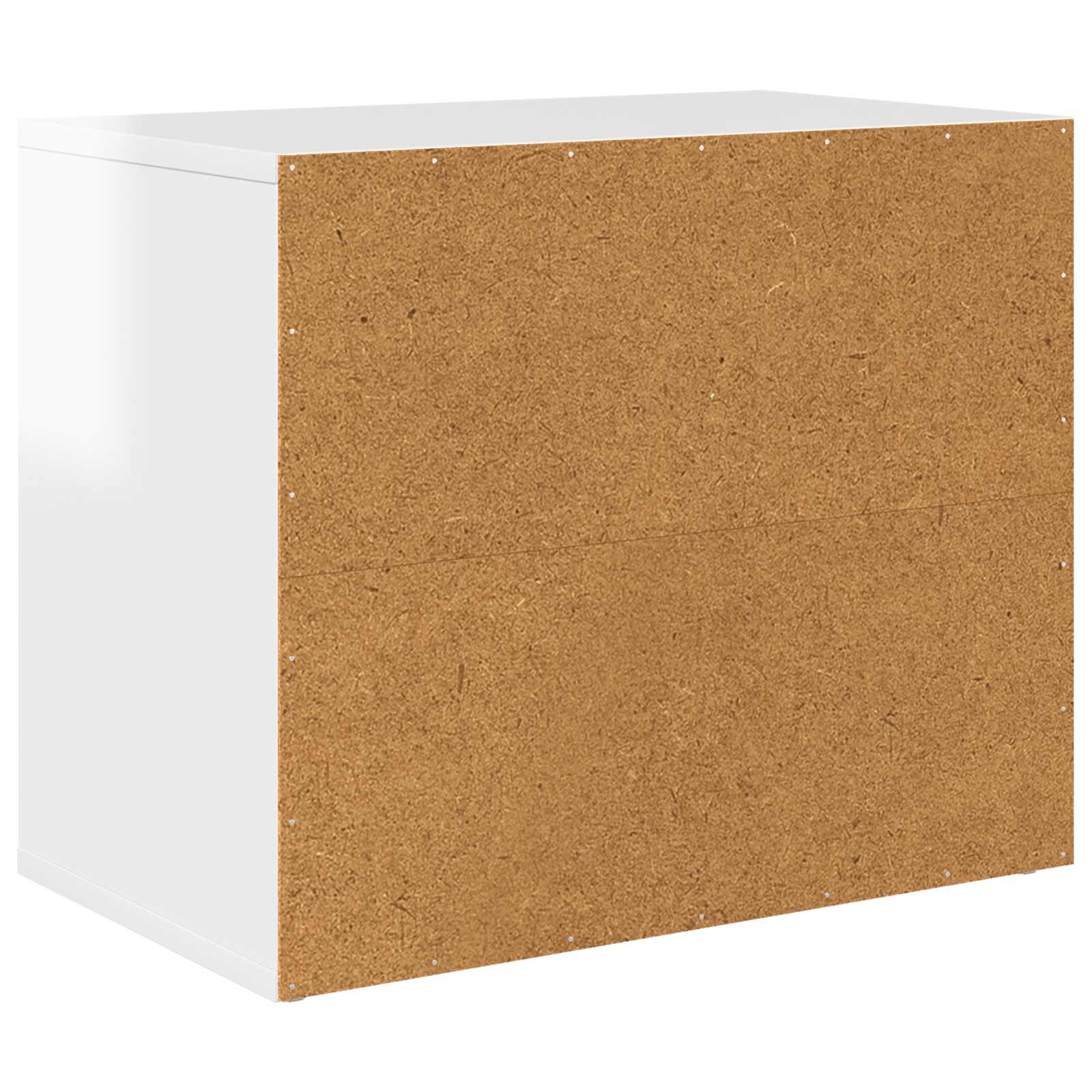 vidaXL Koty Dom Błyszcząca biel 51 x 30 x 42,5 cm