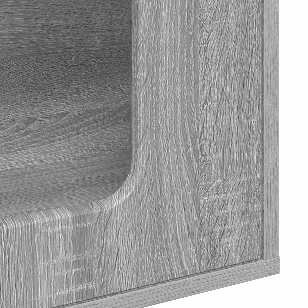 vidaXL Koty Dom Szary Sonoma 51 x 30 x 42,5 cm Materiał drewnopochodny