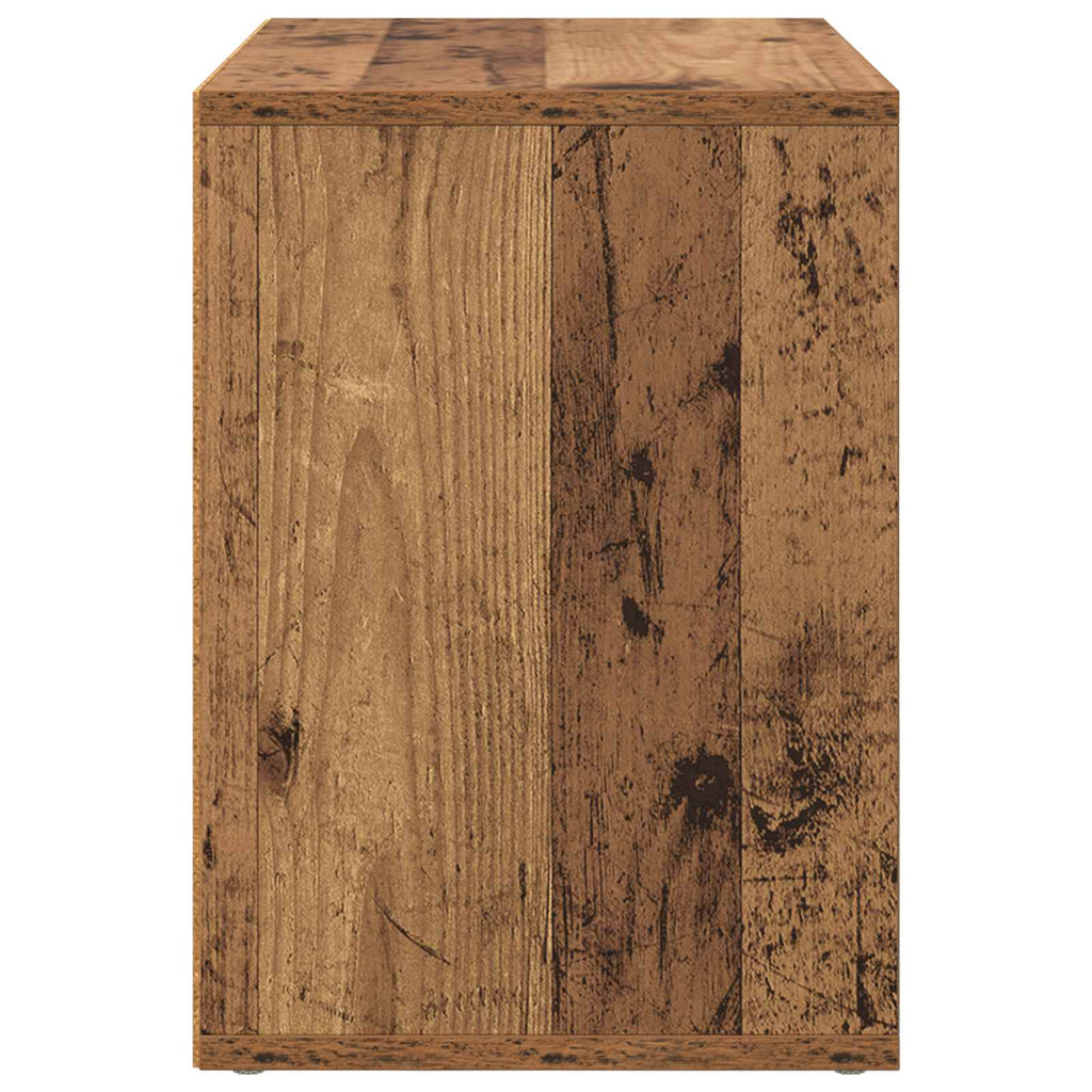 vidaXL Koty Dom Stare drewno 51 x 30 x 42,5 cm Materiał drewnopochodny