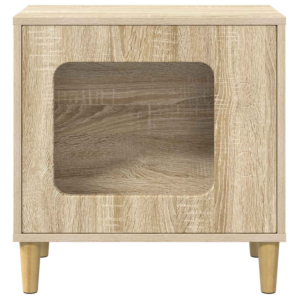 vidaXL Koty Dom Sonoma 51 x 30 x 52 cm Materiał drewnopochodny