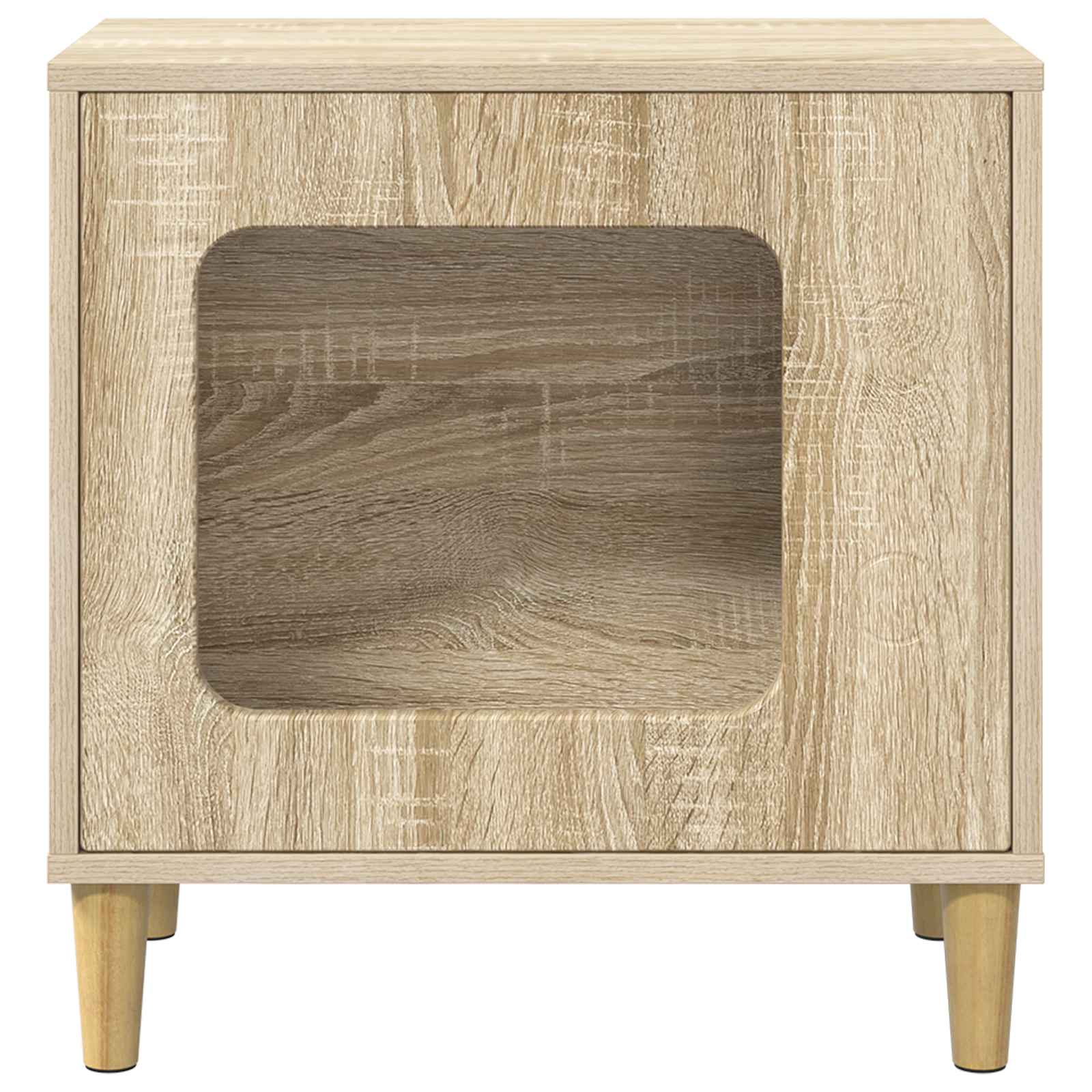 vidaXL Koty Dom Sonoma 51 x 30 x 52 cm Materiał drewnopochodny