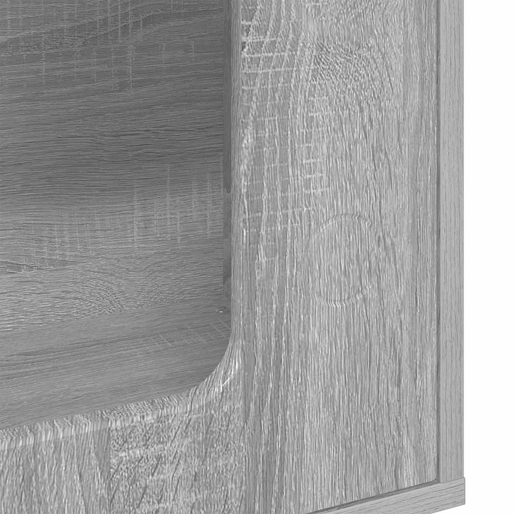 vidaXL Koty Dom Szary Sonoma 51 x 30 x 52 cm Materiał drewnopochodny