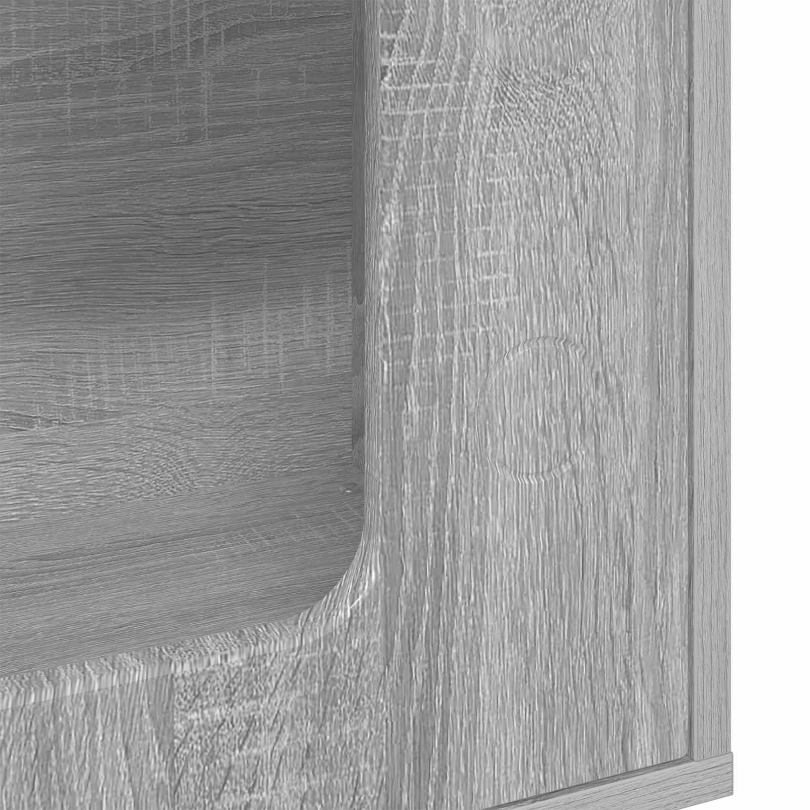 vidaXL Koty Dom Szary Sonoma 51 x 30 x 52 cm Materiał drewnopochodny