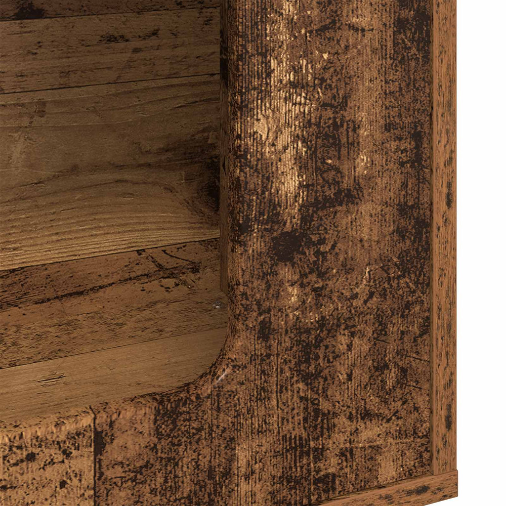 vidaXL Koty Dom Stare drewno 51 x 30 x 52 cm Materiał drewnopochodny