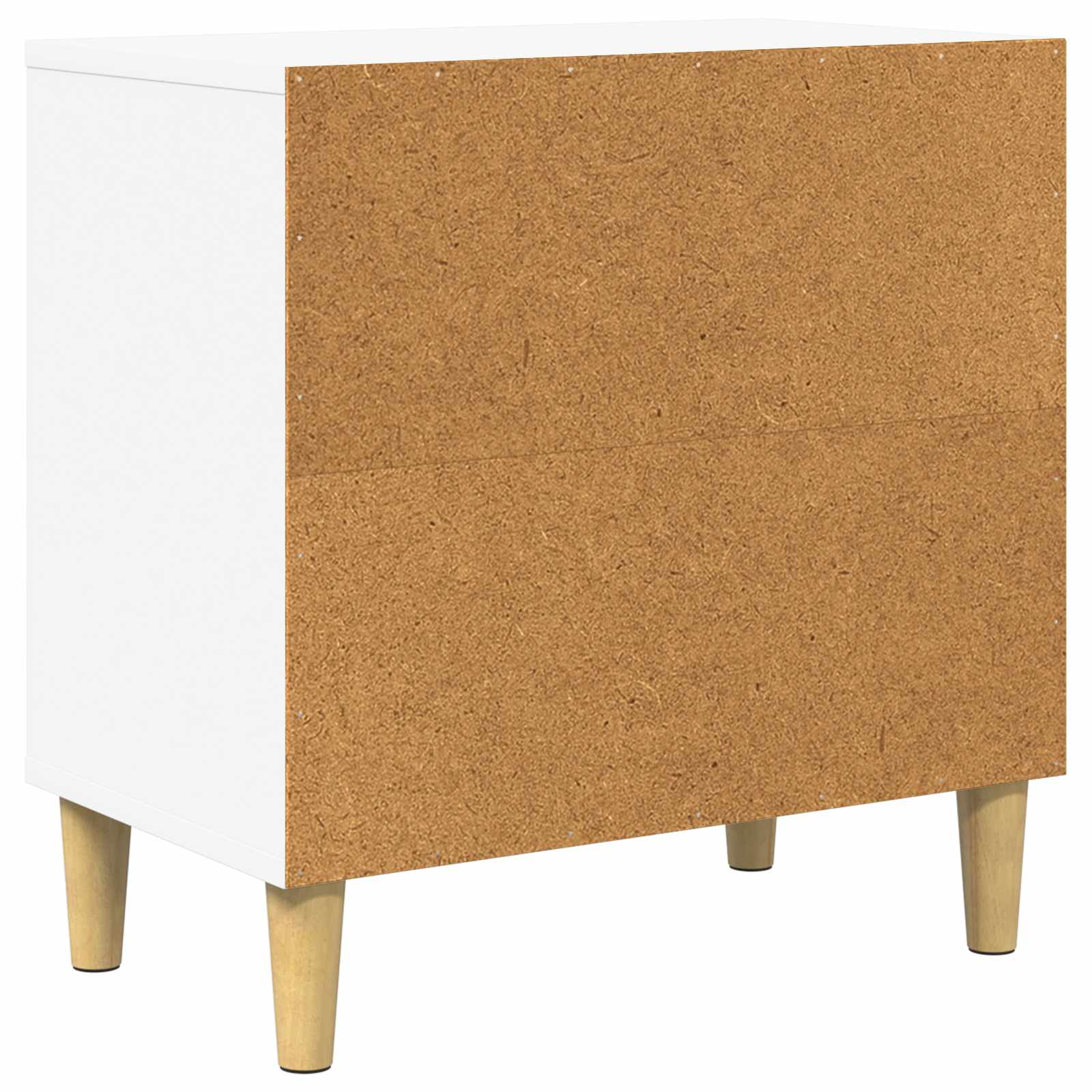 vidaXL Koty Dom Biały 51 x 30 x 52 cm Materiał drewnopochodny