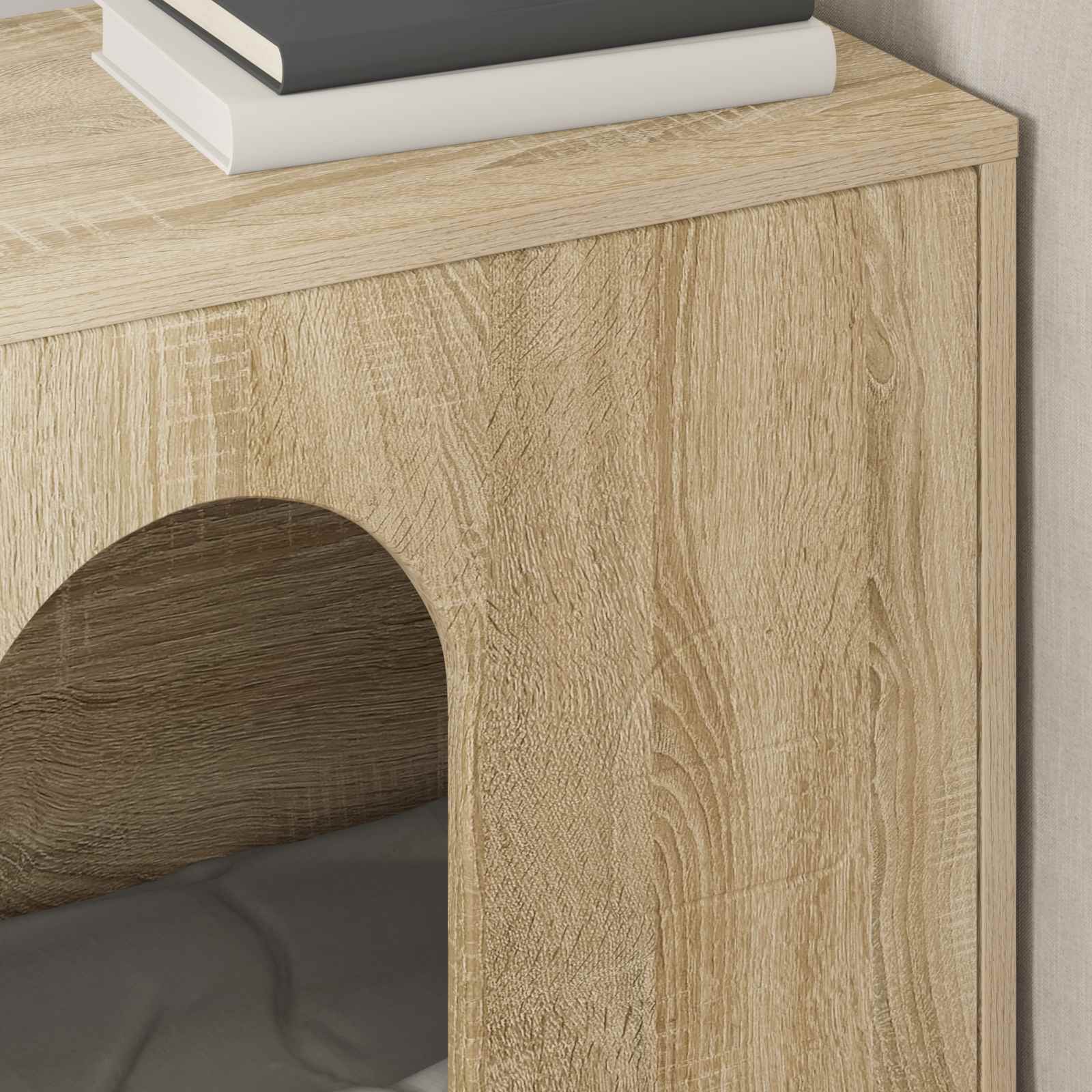 vidaXL Koty Dom Sonoma 51 x 30 x 52 cm Materiał drewnopochodny