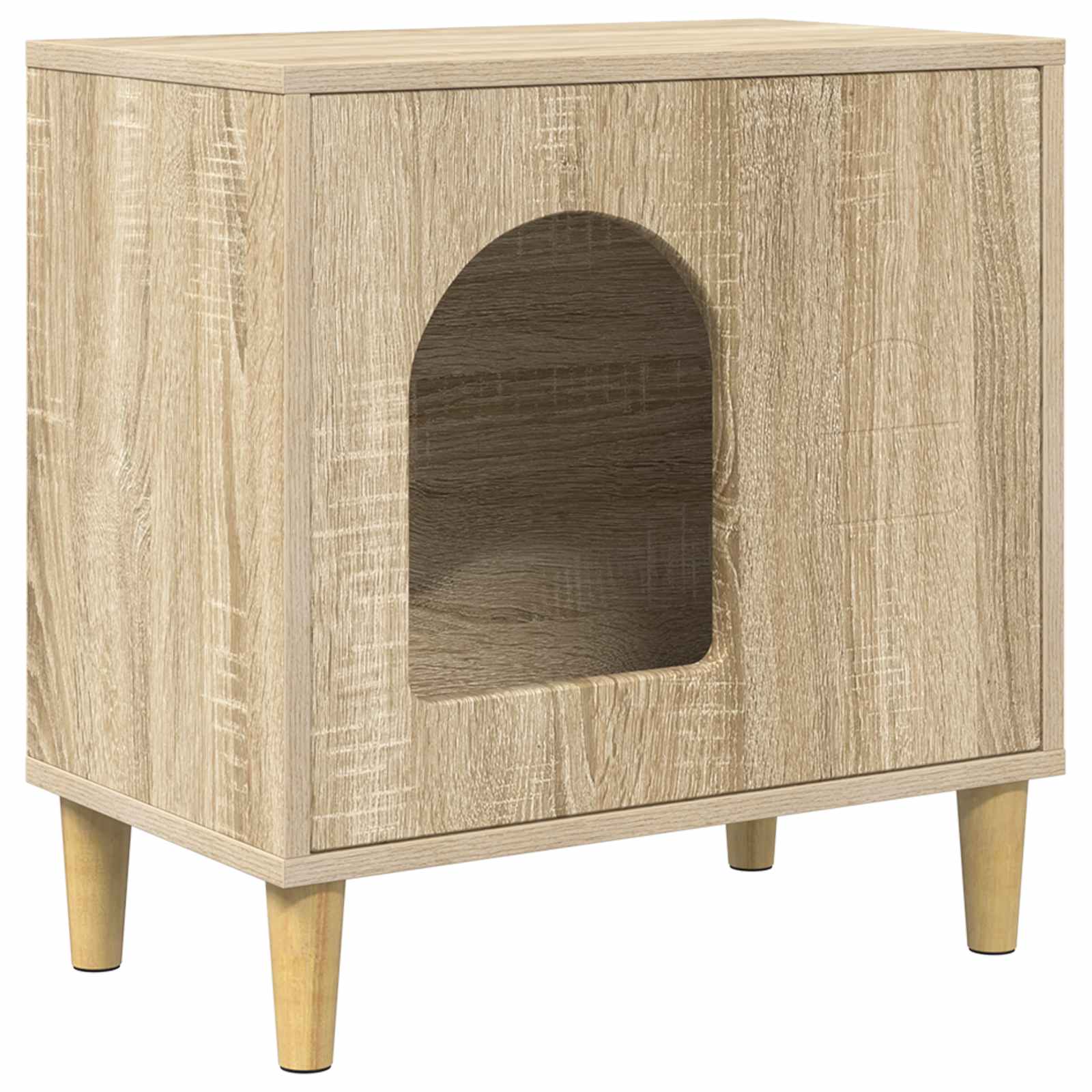 vidaXL Koty Dom Sonoma 51 x 30 x 52 cm Materiał drewnopochodny