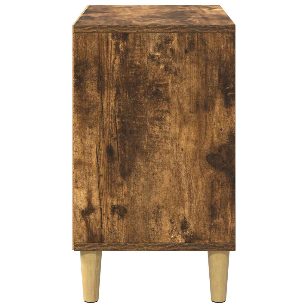 vidaXL Koty Dom Dąb wędzony 51 x 30 x 52 cm Materiał drewnopochodny