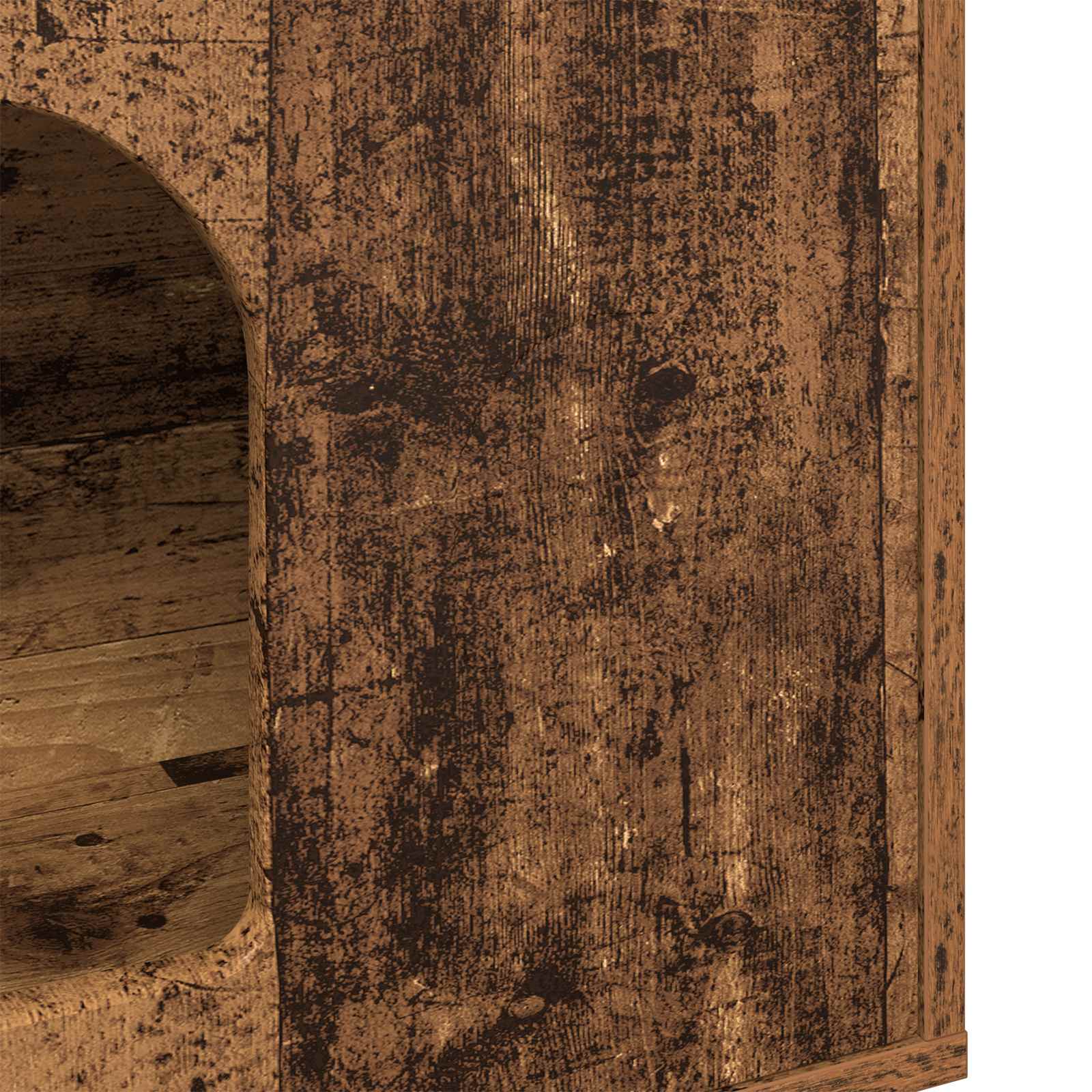 vidaXL Koty Dom Stare drewno 51 x 30 x 52 cm Materiał drewnopochodny