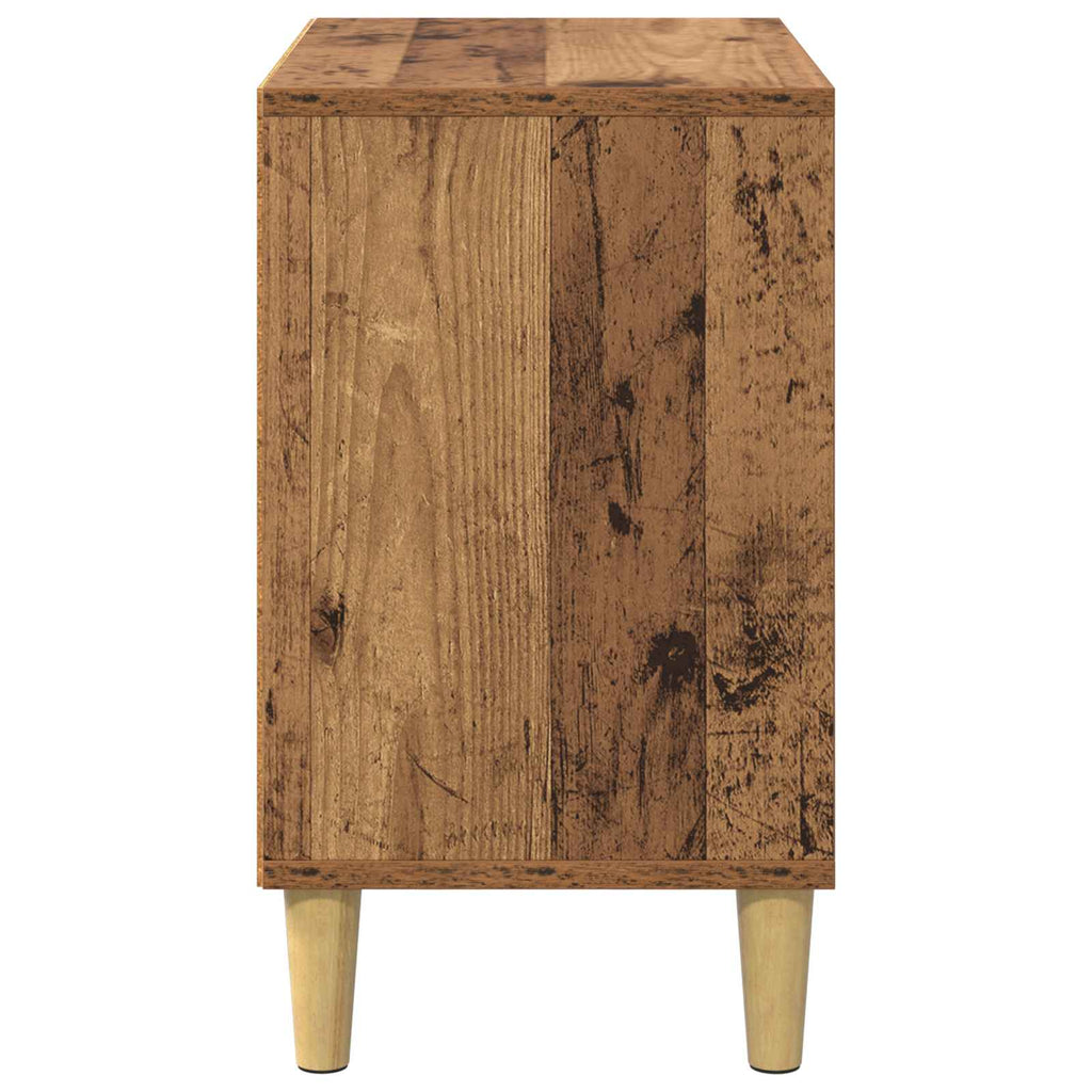 vidaXL Koty Dom Stare drewno 51 x 30 x 52 cm Materiał drewnopochodny