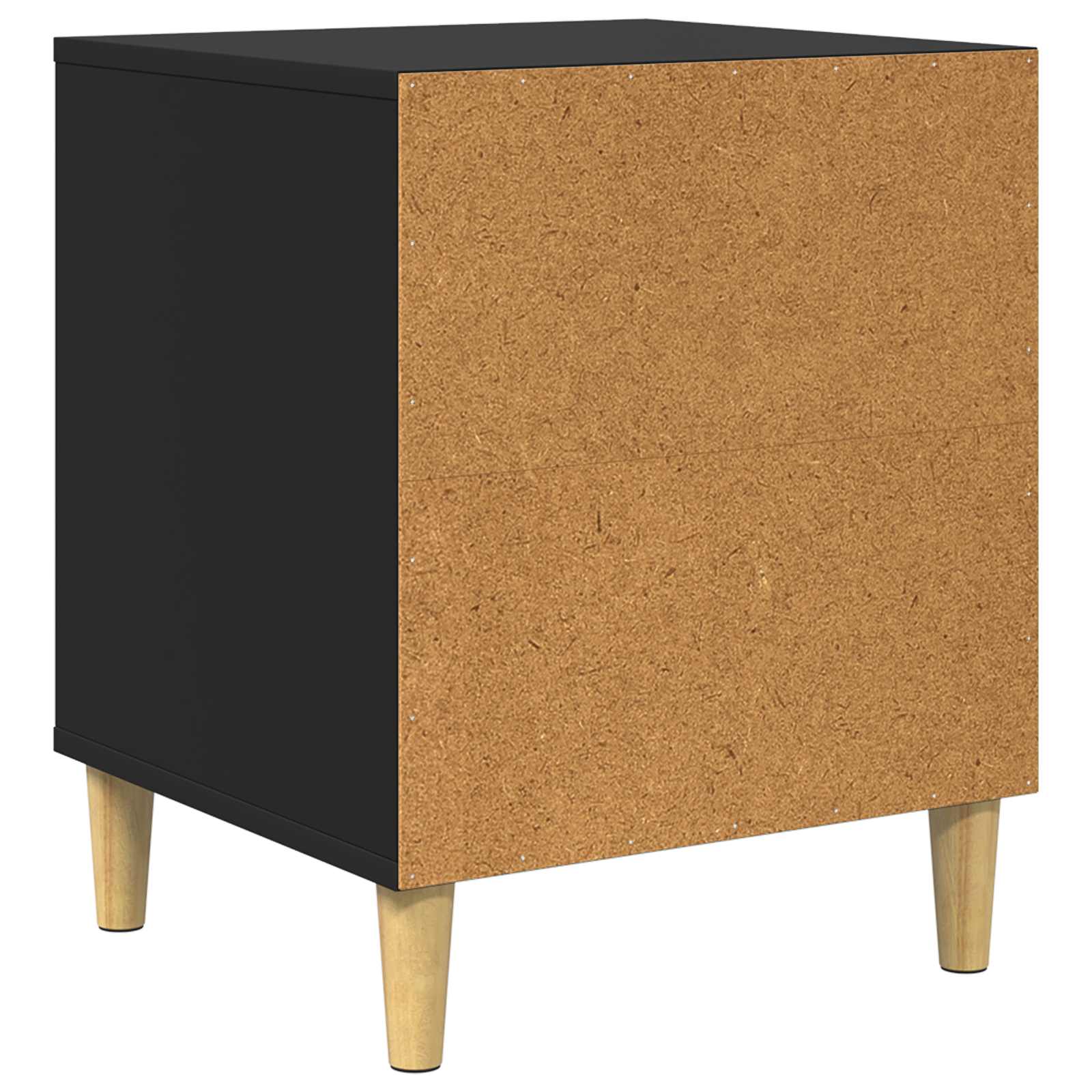 vidaXL Koty Dom Czarny 42,5 x 40 x 53 cm Materiał drewnopochodny