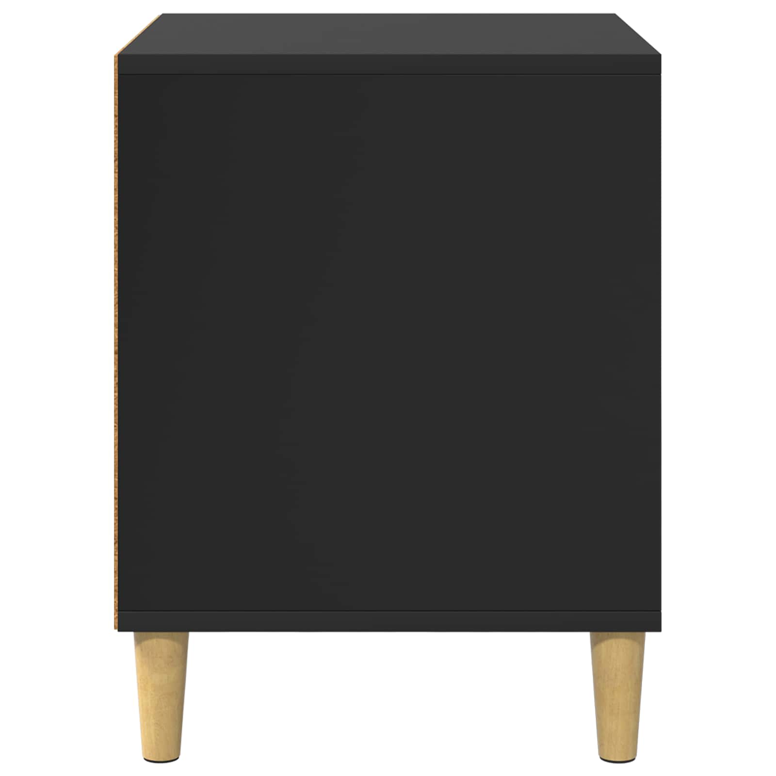 vidaXL Koty Dom Czarny 42,5 x 40 x 53 cm Materiał drewnopochodny