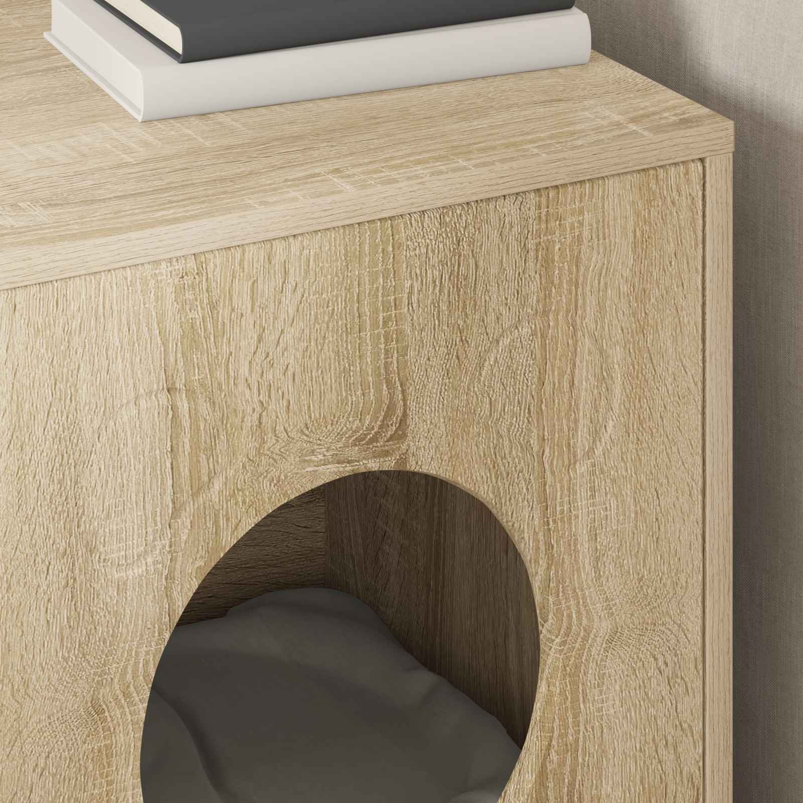 vidaXL Koty Dom Sonoma 42,5 x 40 x 53 cm Materiał drewnopochodny