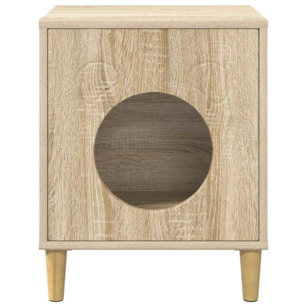 vidaXL Koty Dom Sonoma 42,5 x 40 x 53 cm Materiał drewnopochodny