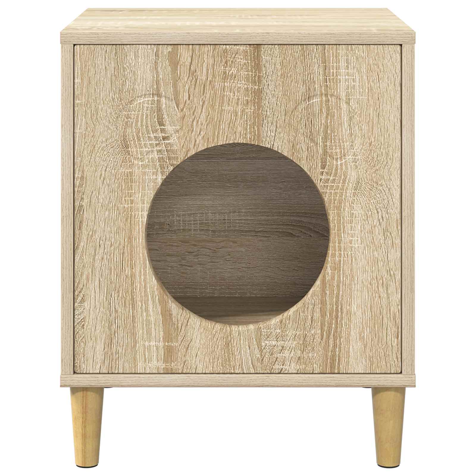 vidaXL Koty Dom Sonoma 42,5 x 40 x 53 cm Materiał drewnopochodny
