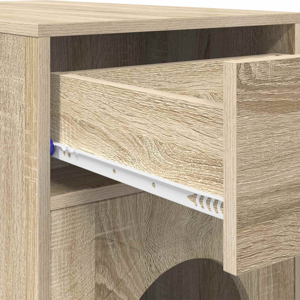 vidaXL Koty Dom Sonoma 72 x 42.5 x 70 cm Materiał drewnopochodny