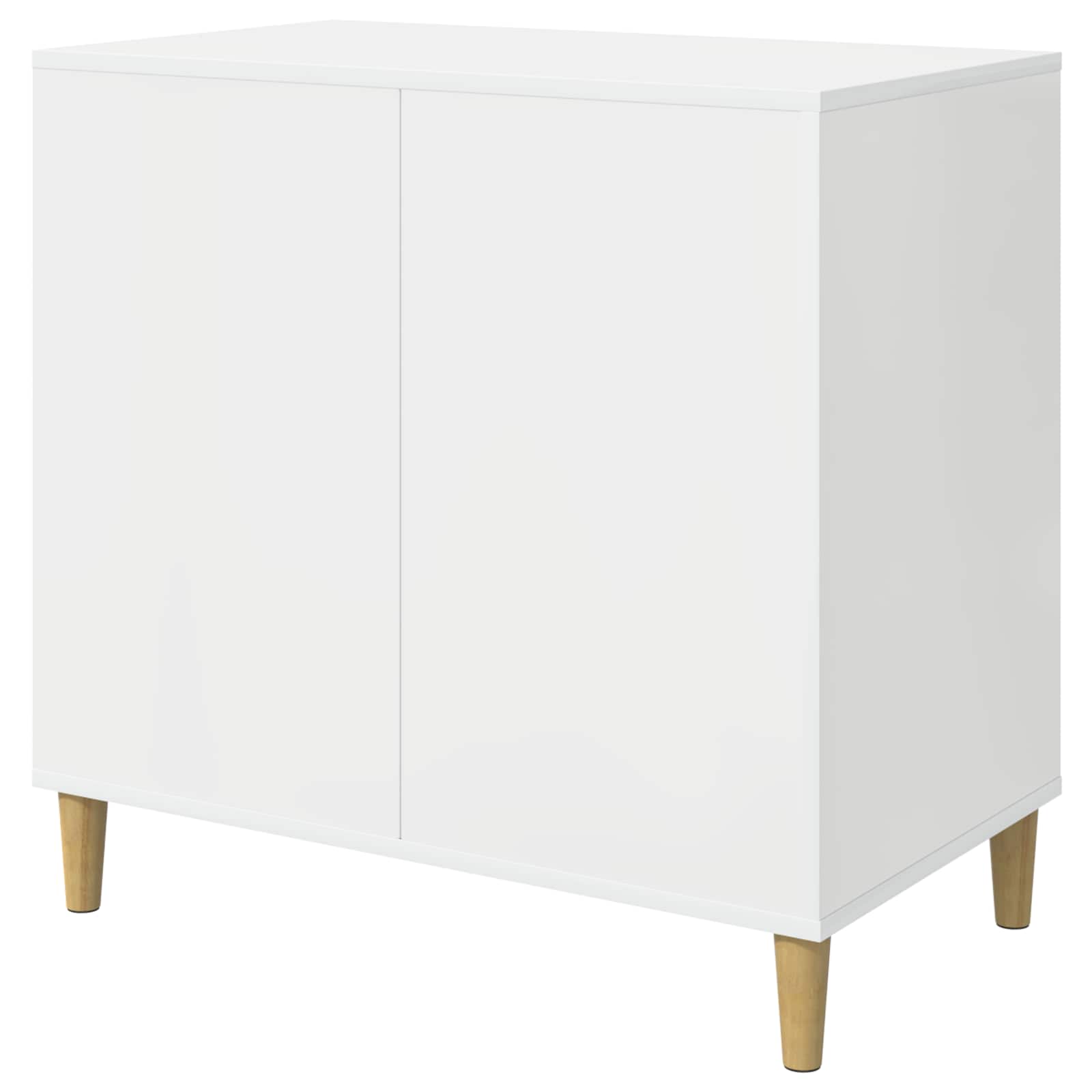 vidaXL Koty Dom Błyszcząca biel 72 x 42.5 x 70 cm