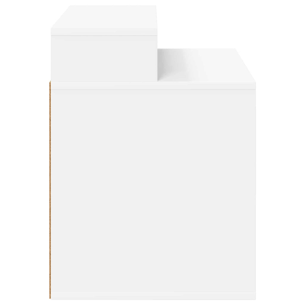vidaXL Koty Dom Biały 42,5 x 40 x 53,5 cm Materiał drewnopochodny