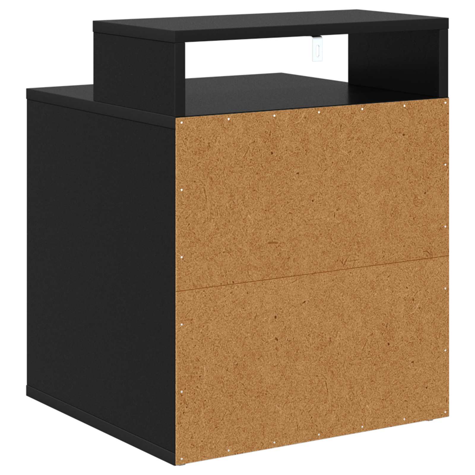 vidaXL Koty Dom Czarny 42,5 x 40 x 53,5 cm Materiał drewnopochodny