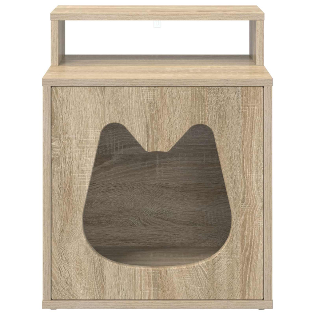 vidaXL Koty Dom Sonoma 42,5 x 40 x 53,5 cm Materiał drewnopochodny