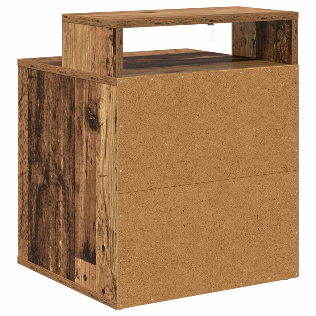 vidaXL Koty Dom Stare drewno 42,5 x 40 x 53,5 cm