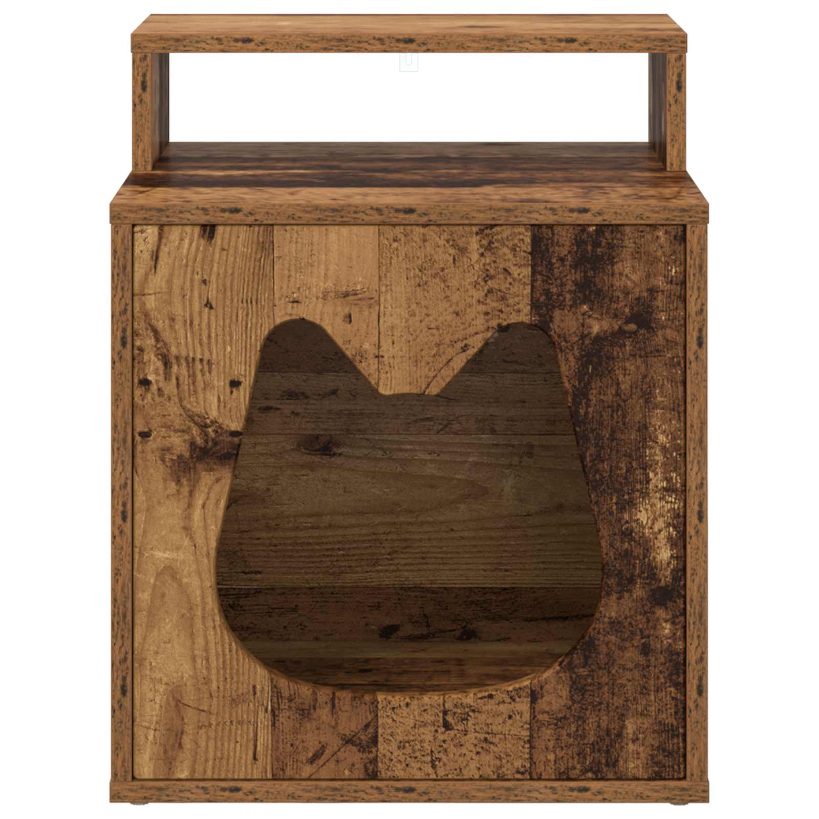 vidaXL Koty Dom Stare drewno 42,5 x 40 x 53,5 cm