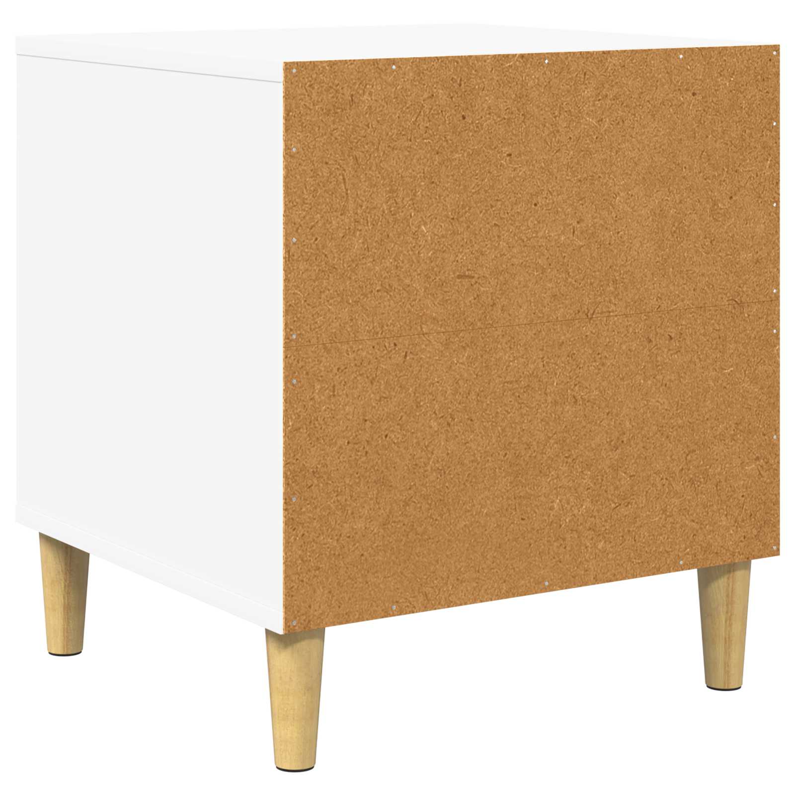 vidaXL Domek dla Psów Biały 44 x 42 x 49 cm Materiał drewnopochodny