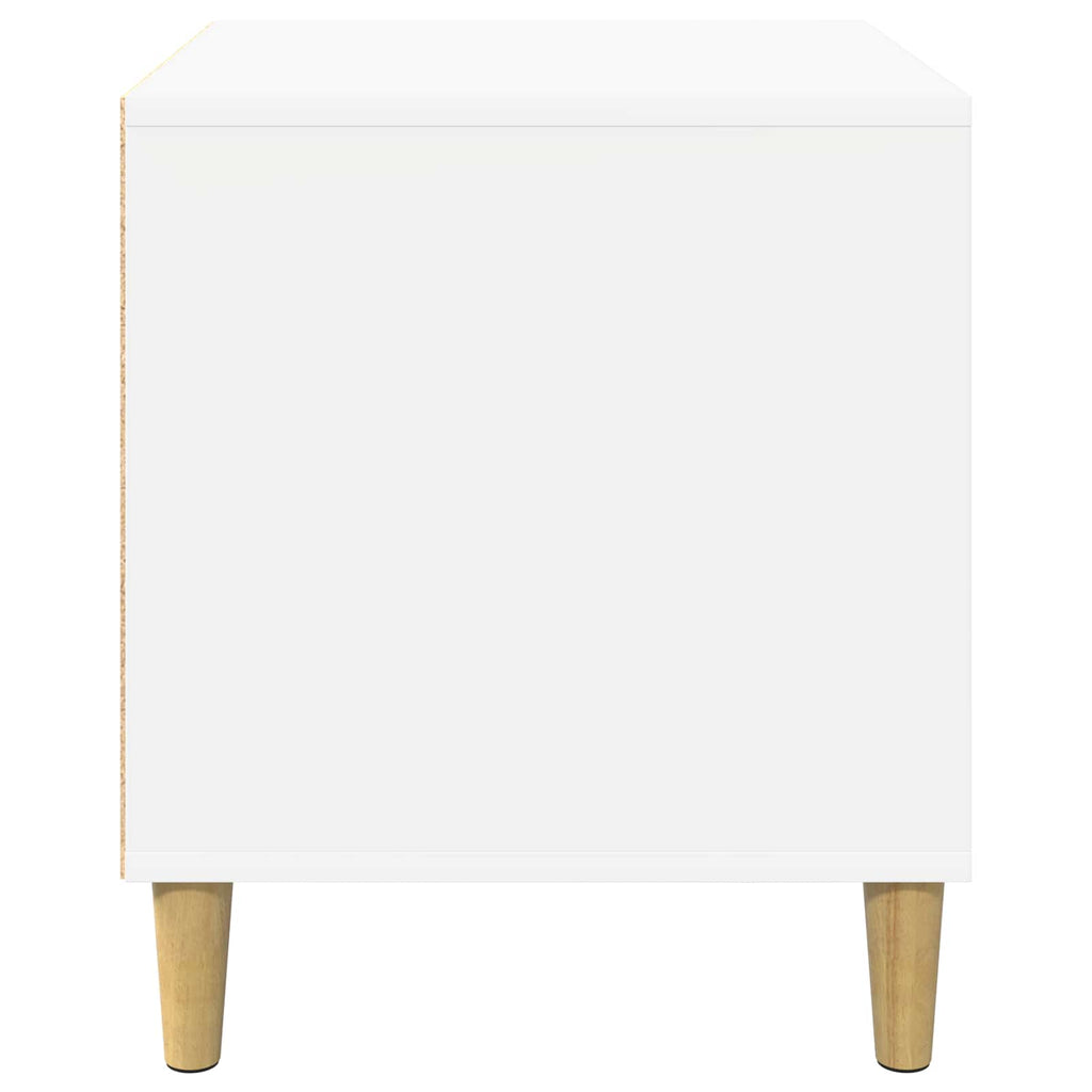 vidaXL Domek dla Psów Biały 44 x 42 x 49 cm Materiał drewnopochodny