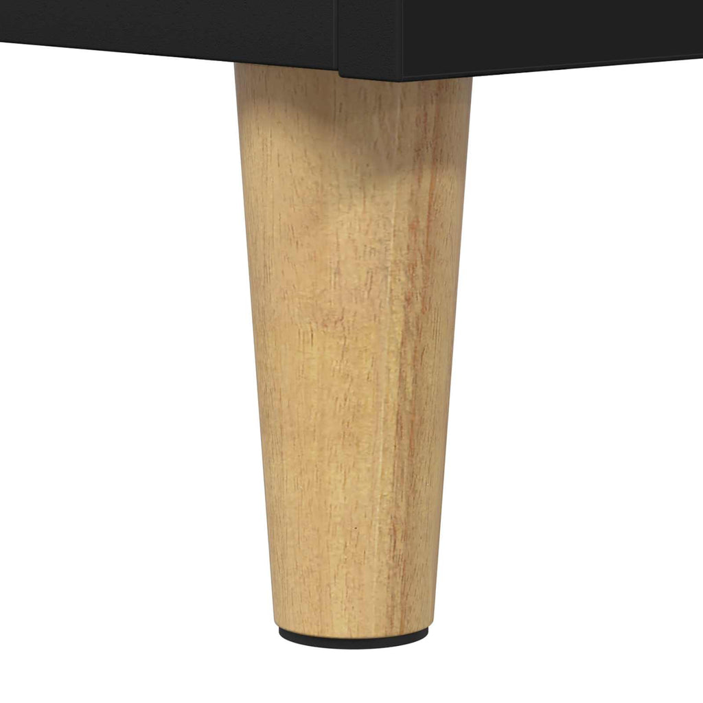 vidaXL Domek dla Psów Czarny 44 x 42 x 49 cm Materiał drewnopochodny