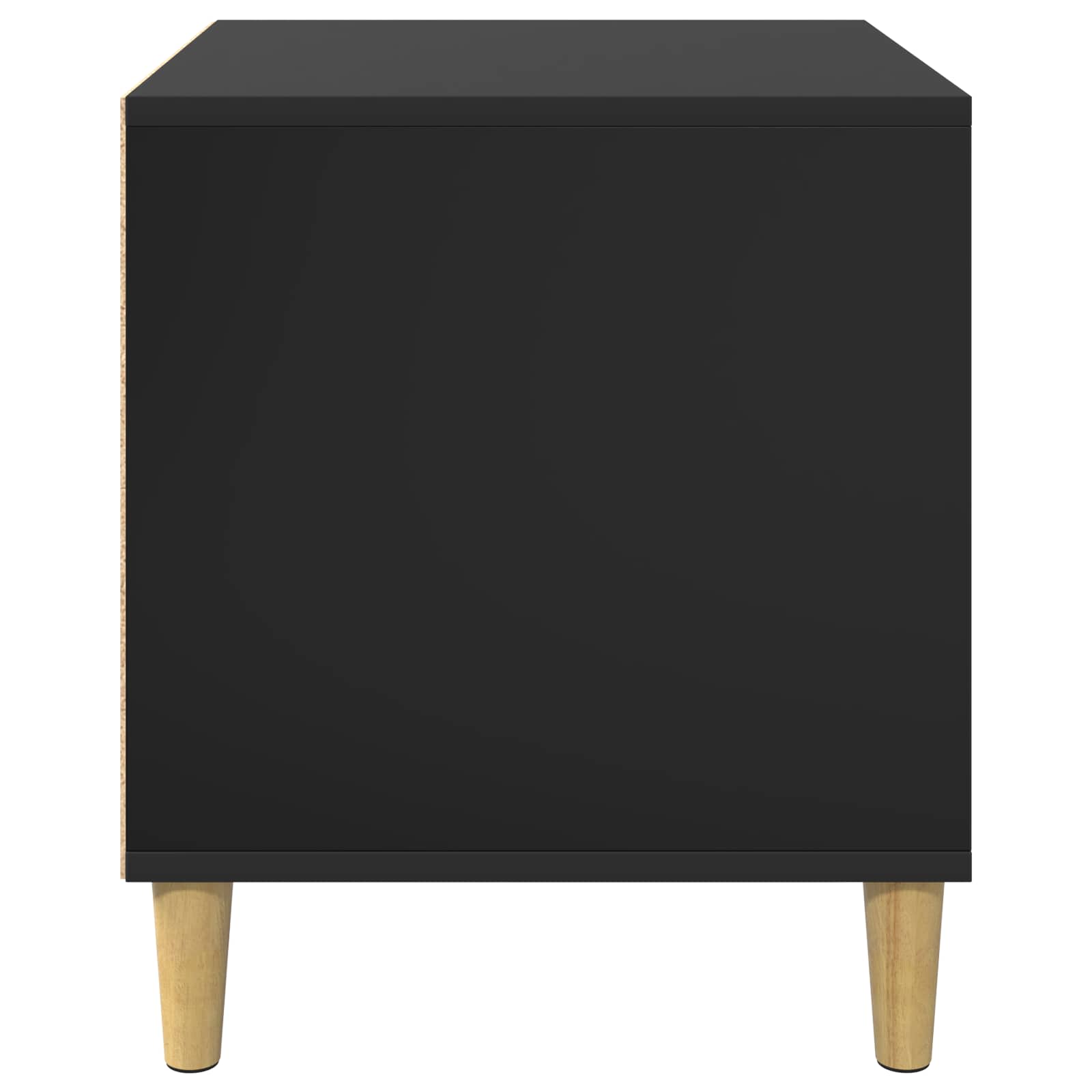 vidaXL Domek dla Psów Czarny 44 x 42 x 49 cm Materiał drewnopochodny