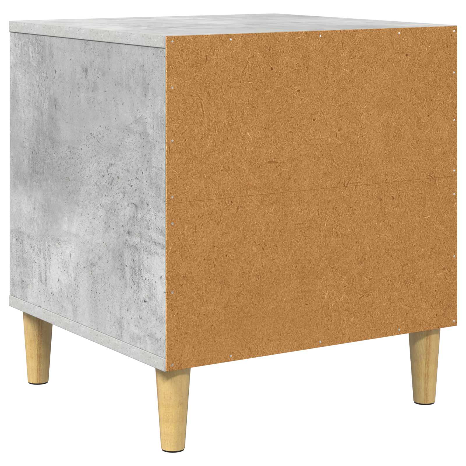 vidaXL Domek dla Psów Betonowy 44 x 42 x 49 cm Materiał drewnopochodny