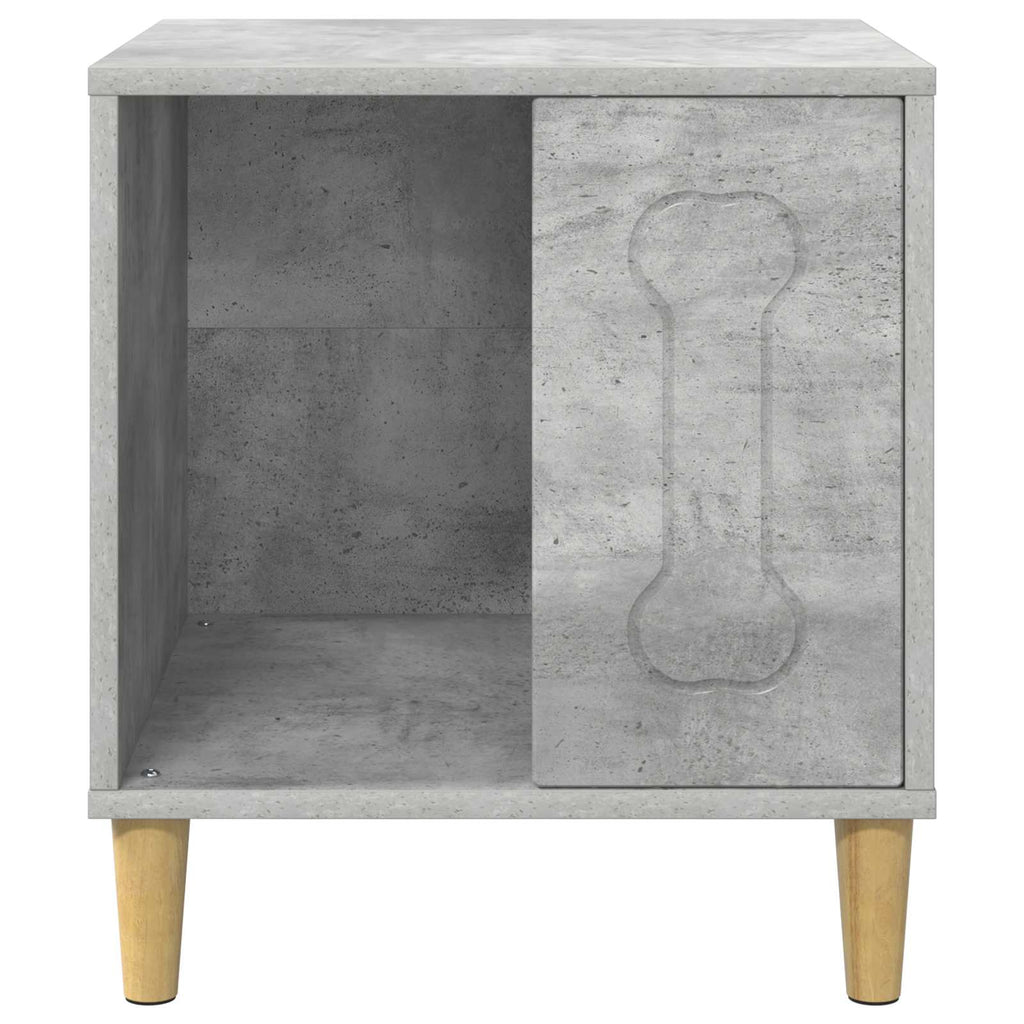 vidaXL Domek dla Psów Betonowy 44 x 42 x 49 cm Materiał drewnopochodny
