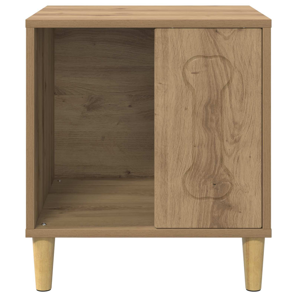 vidaXL Domek dla Psów Dąb rzemieślniczy 44 x 42 x 49 cm