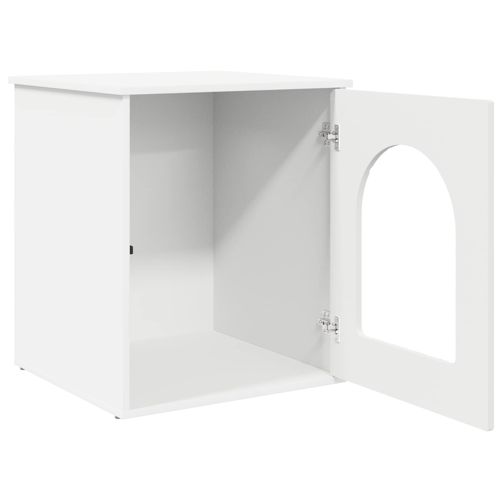 vidaXL Koty Dom Biały 53 x 52 x 62 cm Materiał drewnopochodny