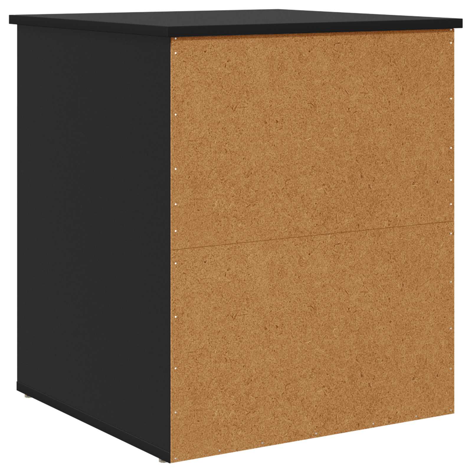 vidaXL Koty Dom Czarny 53 x 52 x 62 cm Materiał drewnopochodny