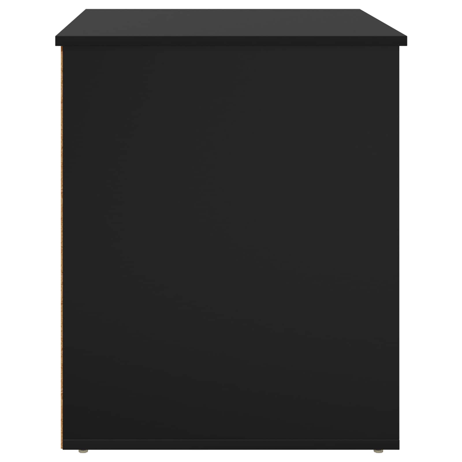 vidaXL Koty Dom Czarny 53 x 52 x 62 cm Materiał drewnopochodny