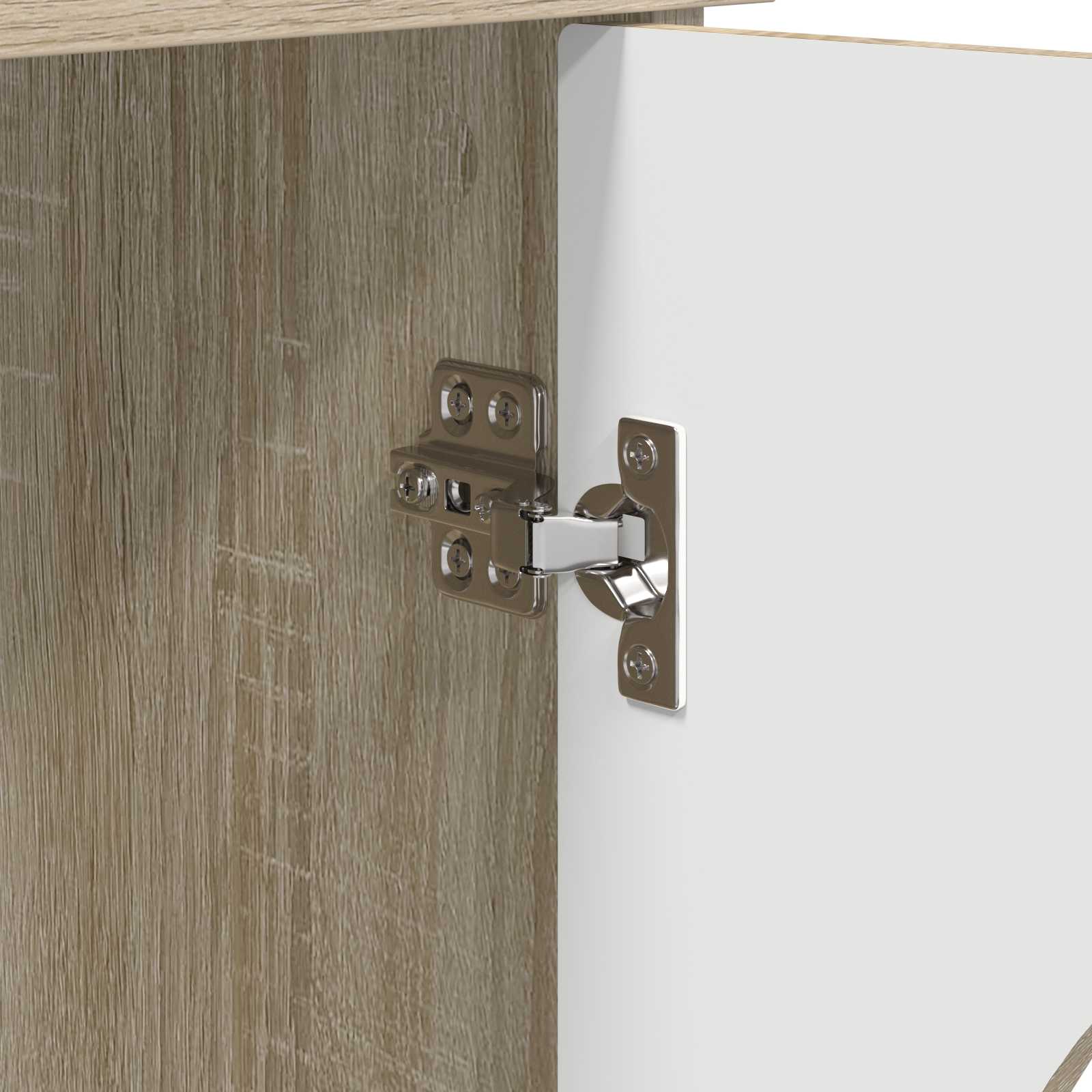 vidaXL Koty Dom Sonoma 53 x 52 x 62 cm Materiał drewnopochodny