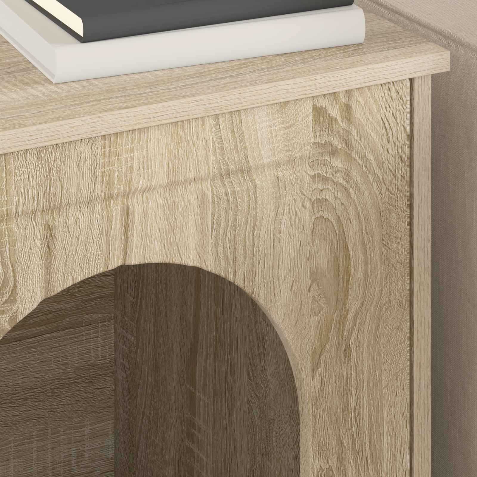 vidaXL Koty Dom Sonoma 53 x 52 x 62 cm Materiał drewnopochodny