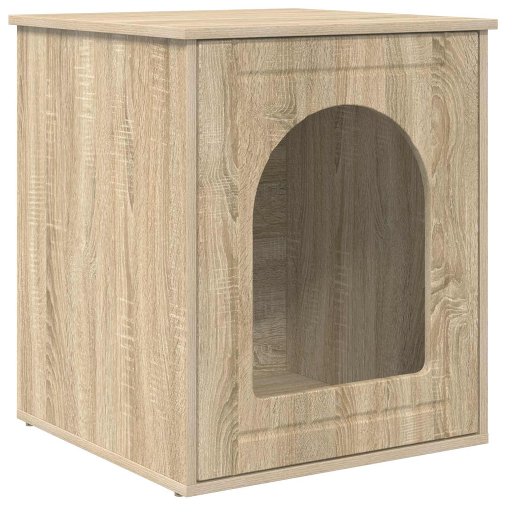 vidaXL Koty Dom Sonoma 53 x 52 x 62 cm Materiał drewnopochodny