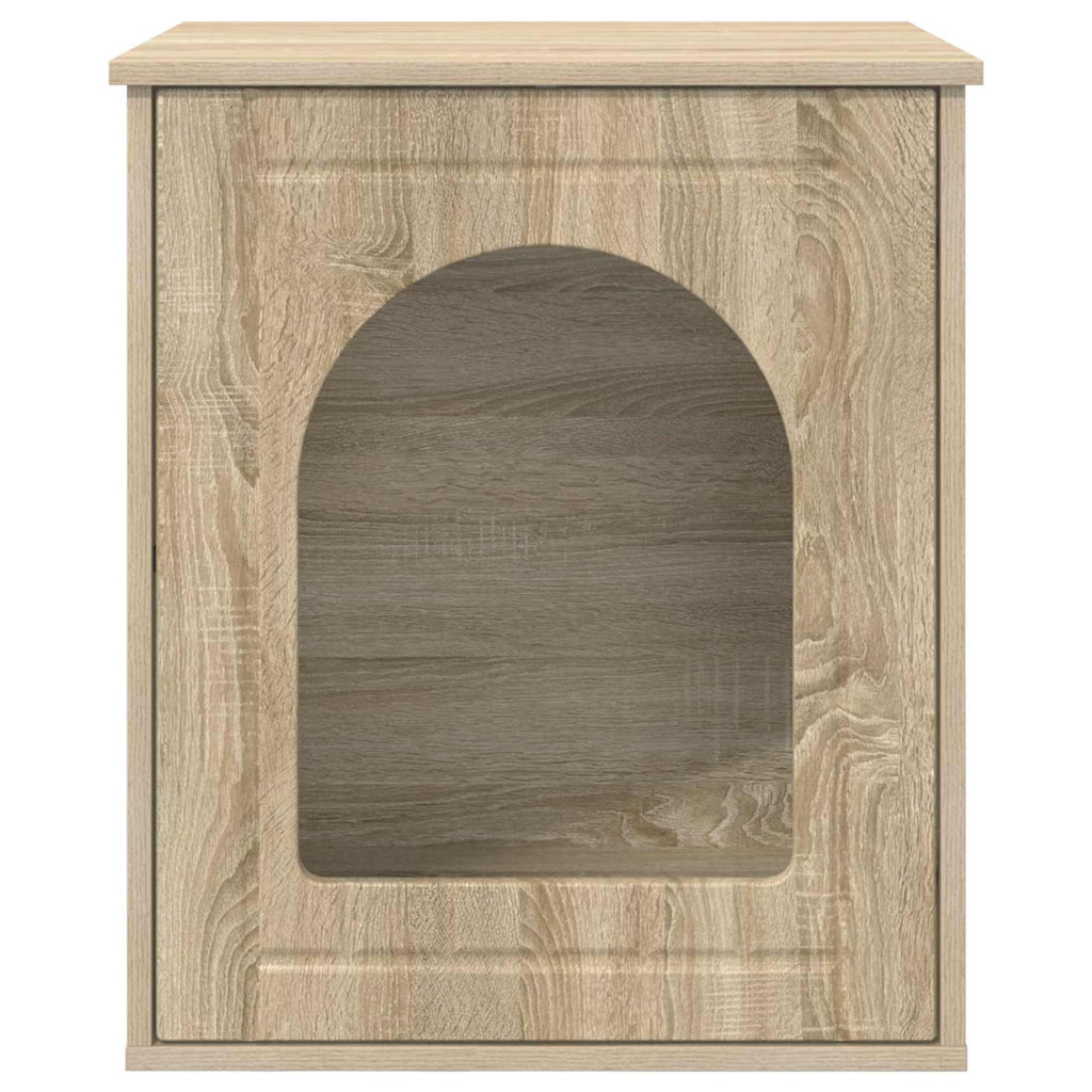 vidaXL Koty Dom Sonoma 53 x 52 x 62 cm Materiał drewnopochodny