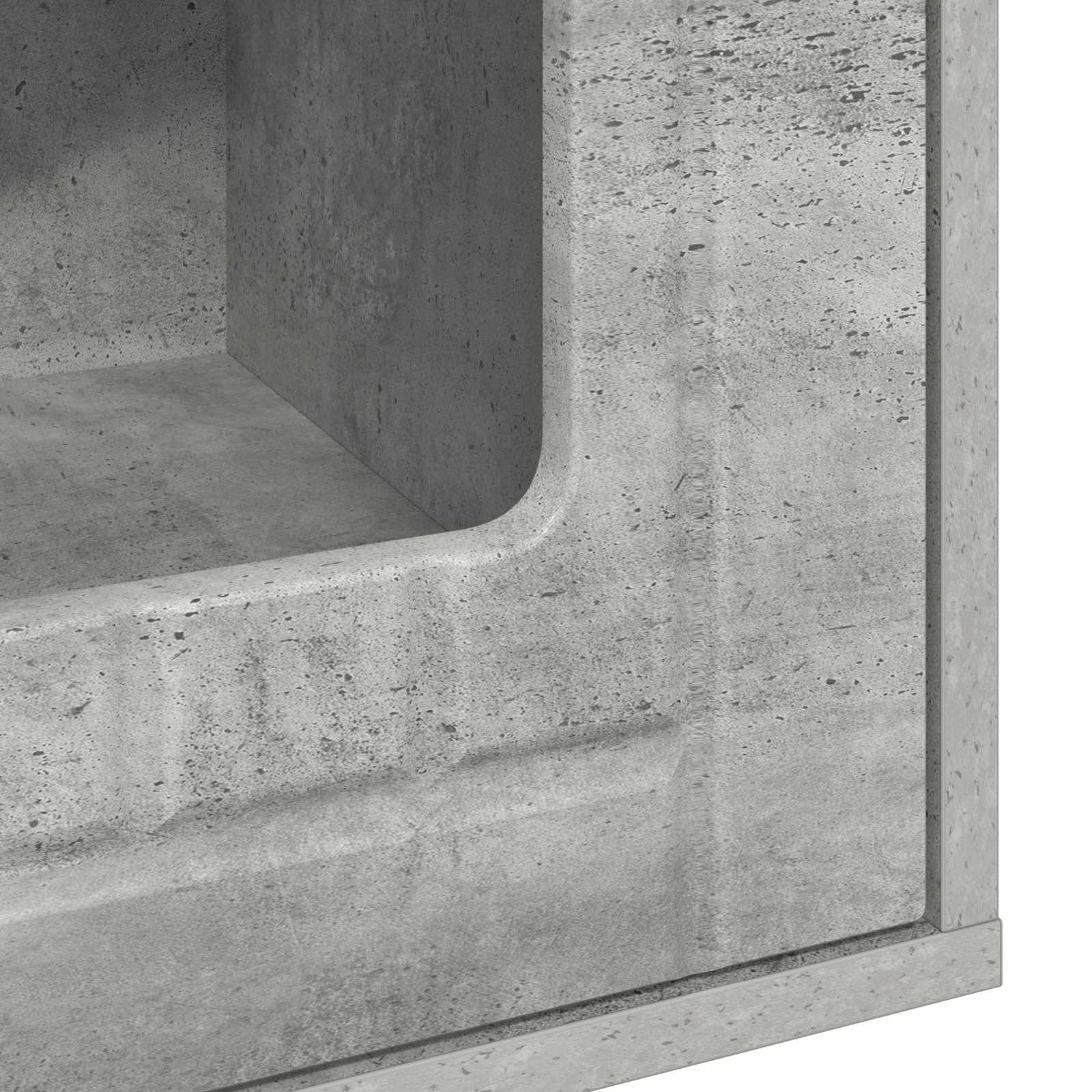 vidaXL Koty Dom Betonowy 53 x 52 x 62 cm Materiał drewnopochodny