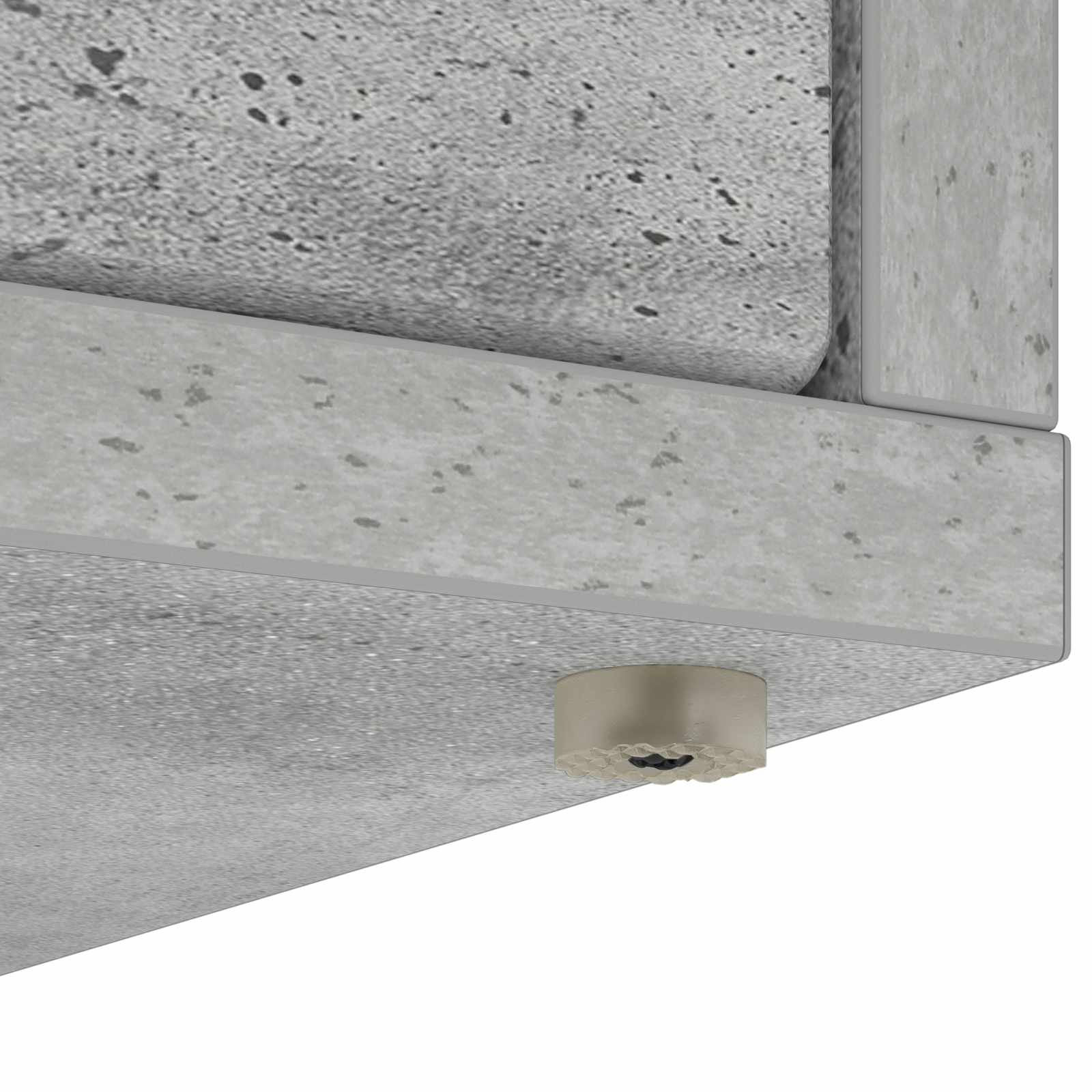 vidaXL Koty Dom Betonowy 53 x 52 x 62 cm Materiał drewnopochodny