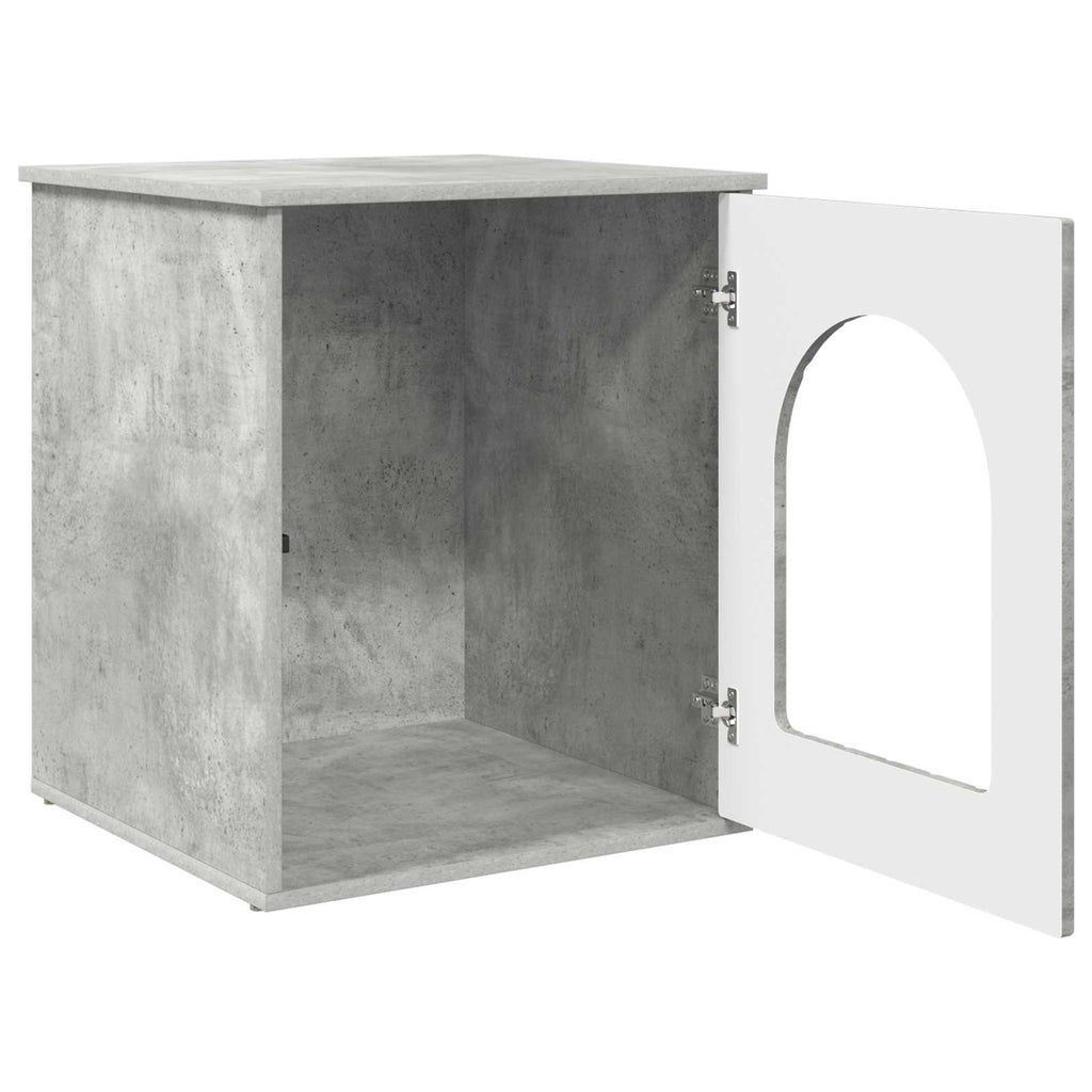 vidaXL Koty Dom Betonowy 53 x 52 x 62 cm Materiał drewnopochodny