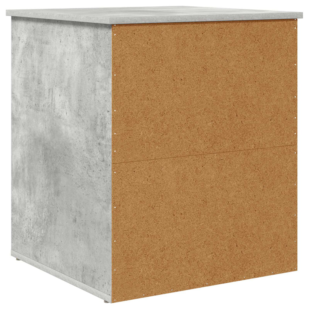 vidaXL Koty Dom Betonowy 53 x 52 x 62 cm Materiał drewnopochodny