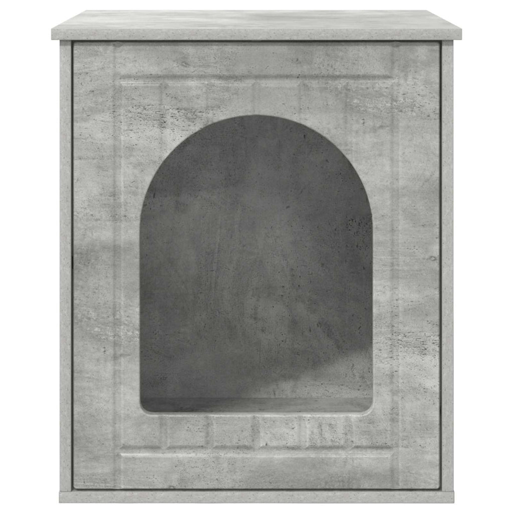 vidaXL Koty Dom Betonowy 53 x 52 x 62 cm Materiał drewnopochodny