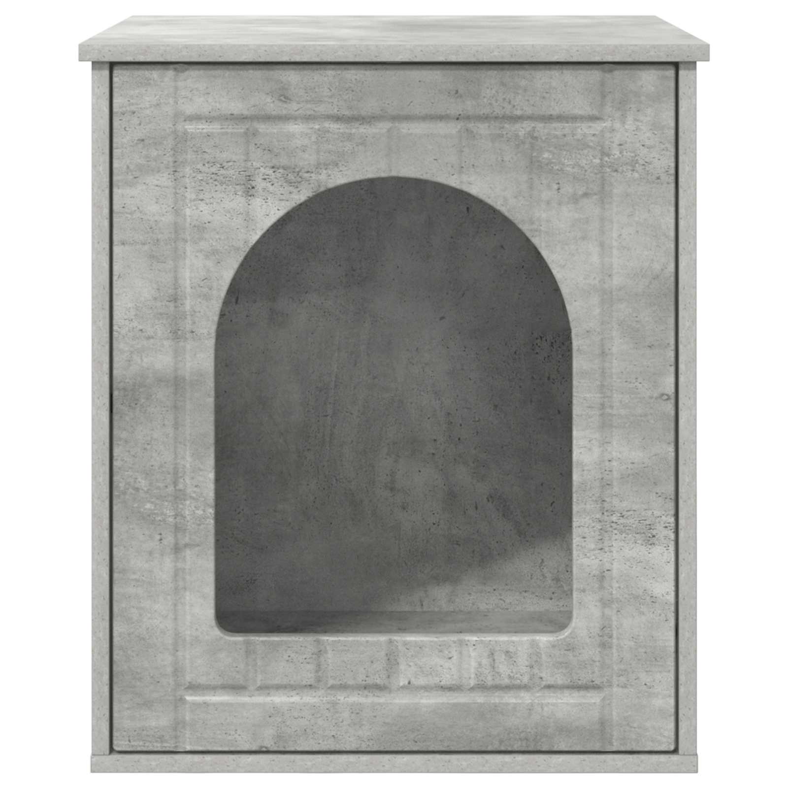 vidaXL Koty Dom Betonowy 53 x 52 x 62 cm Materiał drewnopochodny